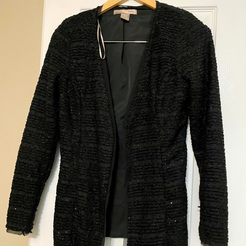 LOVE21 Sequin Blazer/Cardigan